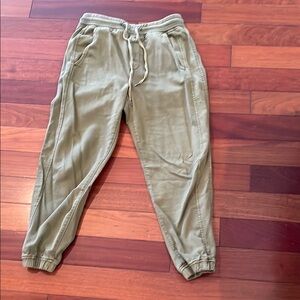 GAP Green Jogger Track Pants with Elastic Waistband